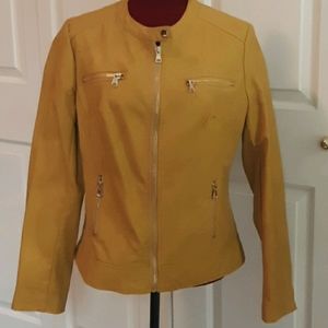 Cavalini Faux Leather Jacket - L